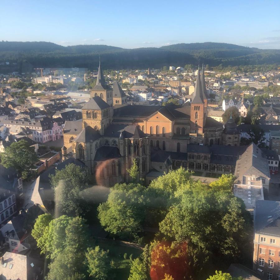Ferienwohnung Kirchturmblick Euren Trier Exteriör bild