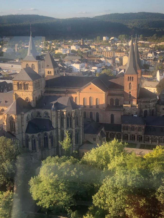 Ferienwohnung Kirchturmblick Euren Trier Exteriör bild
