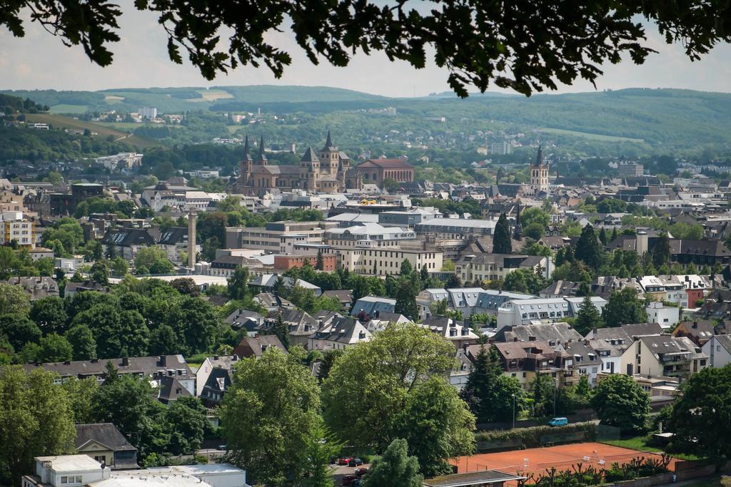 Ferienwohnung Kirchturmblick Euren Trier Exteriör bild